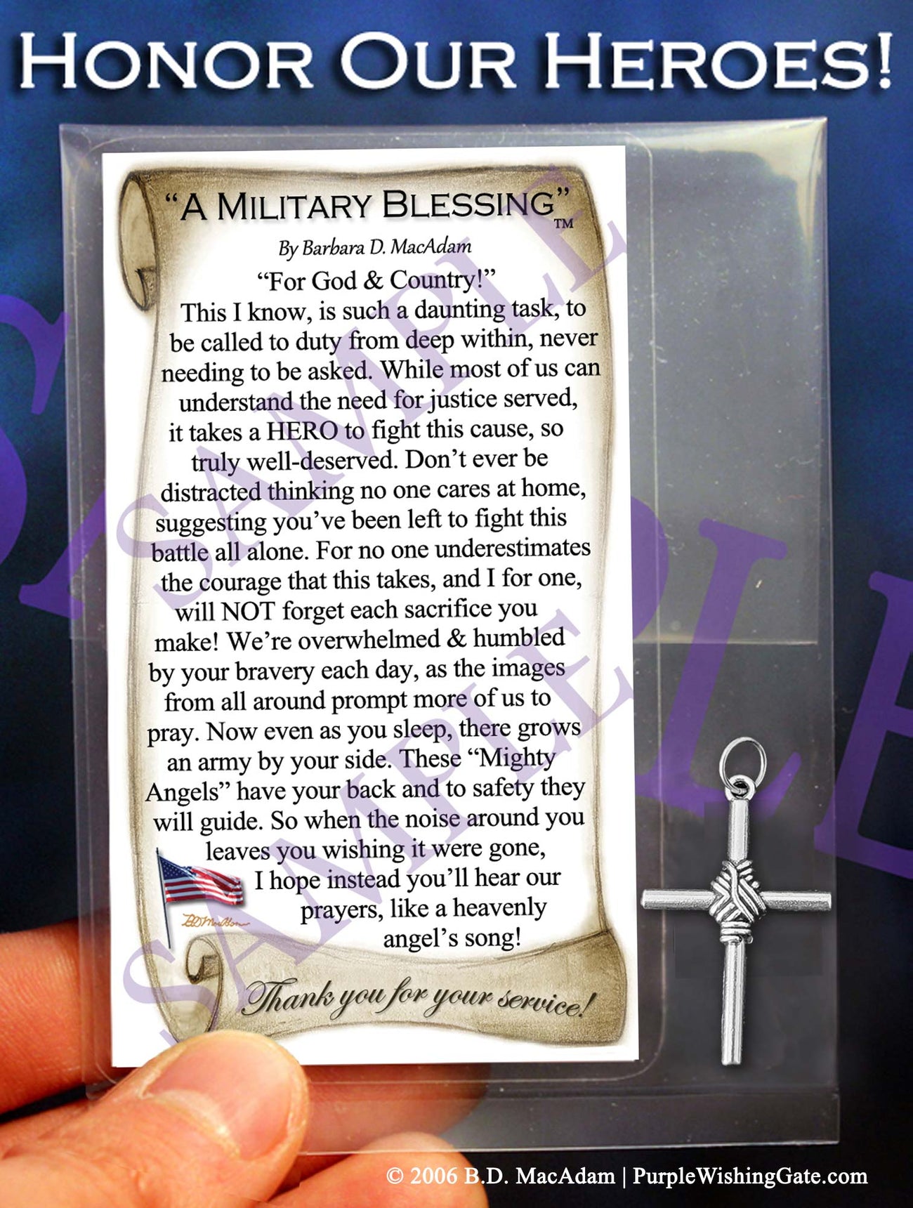 
              A Military Pocket Blessing | Pocket Blessing | PurpleWishingGate.com
                
        	