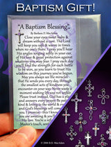 A Baptism Blessing - Pocket Blessing | PurpleWishingGate.com