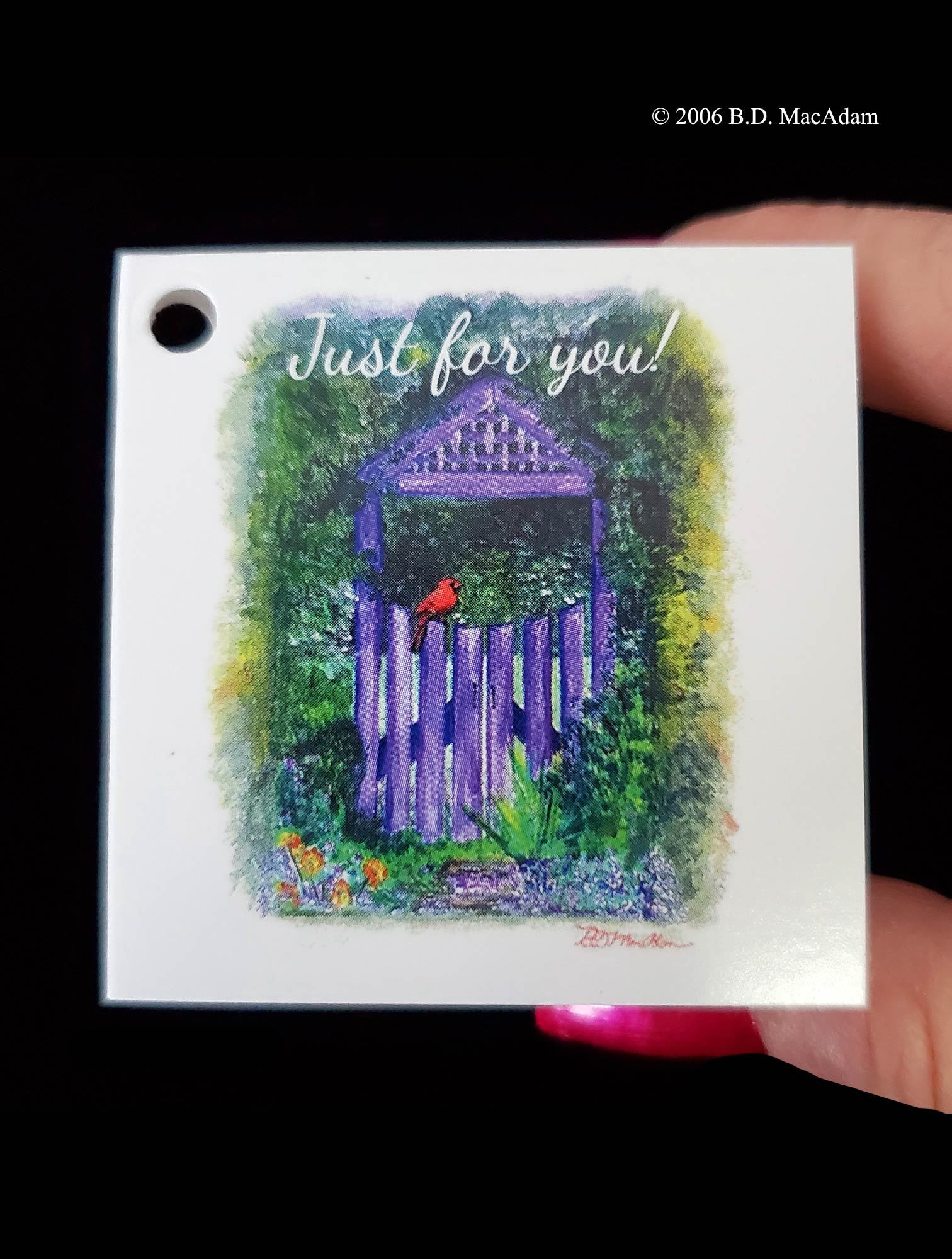 Just for You - Gift Tag