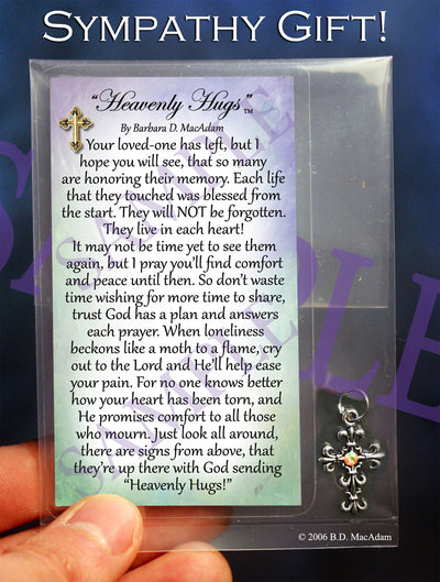 Heavenly Hugs - Pocket Blessing | PurpleWishingGate.com