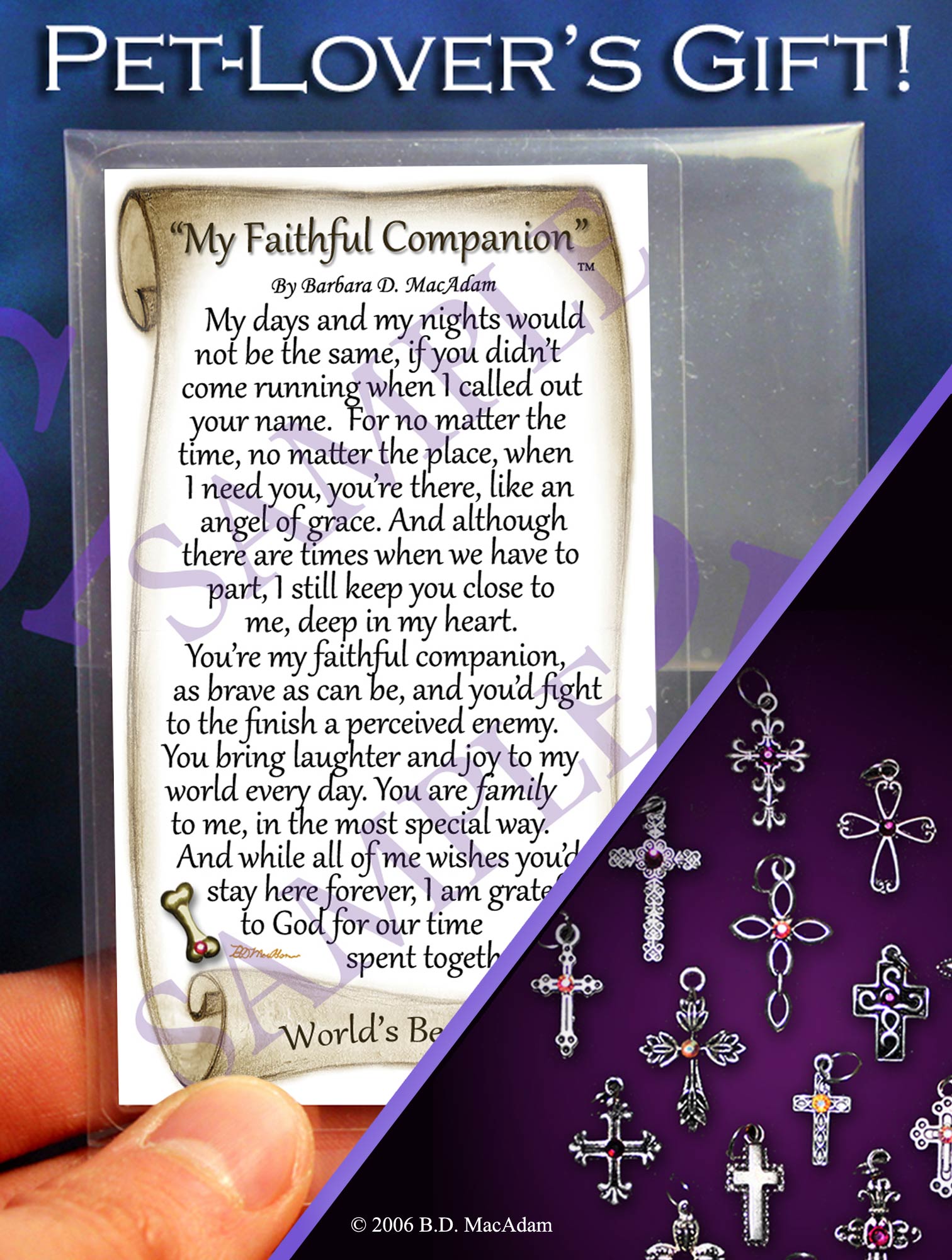 My Faithful Companion - Pocket Blessing | PurpleWishingGate.com