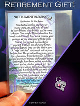 Retirement Blessing - Pocket Blessing | PurpleWishingGate.com