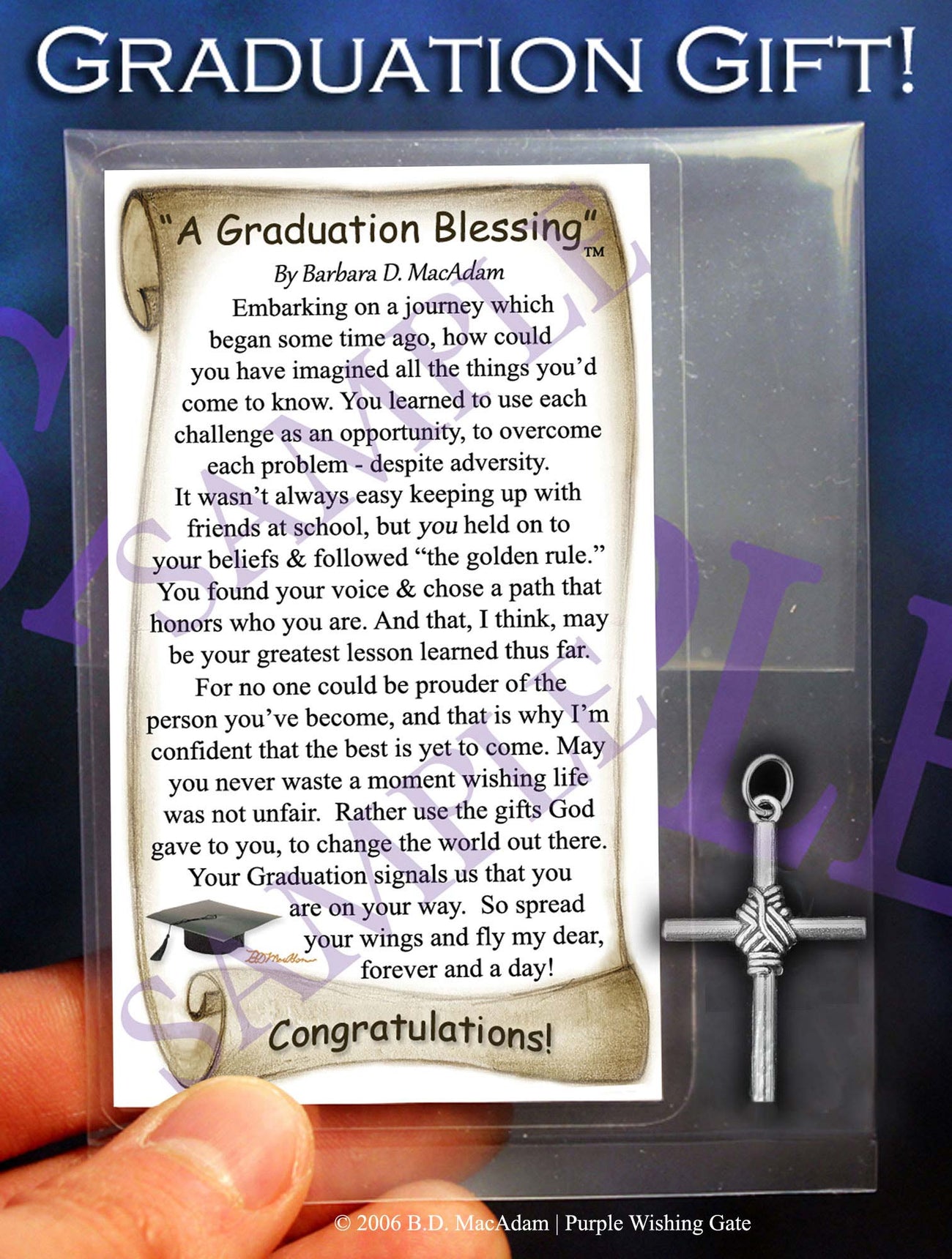 
              A Graduation Pocket Blessing | Pocket Blessing | PurpleWishingGate.com
                
        	